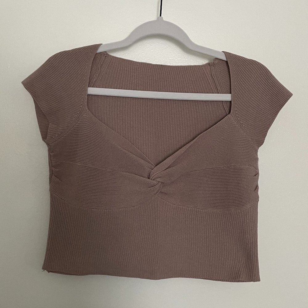 Ribbed Crop Top